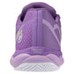 Womens Wave Enforce Court AC Tennis Shoes Bellflower and White Footwear Mizuno