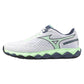 Men`s Wave Enforce Tour 2 Tennis Shoes White and Neo Mint Footwear Mizuno