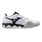 Men`s Wave Enforce Tour 2 Tennis Shoes White and Black Footwear Mizuno