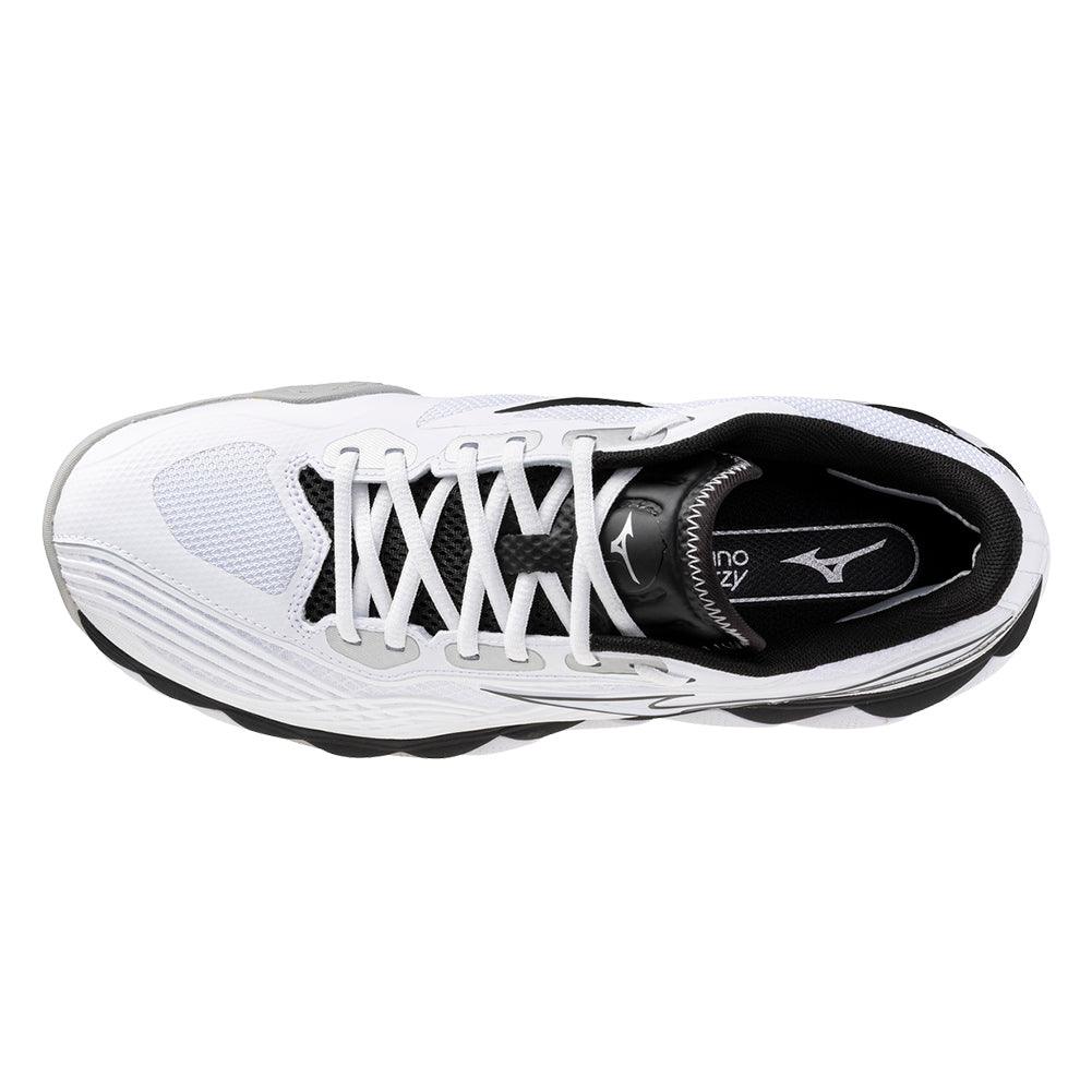 Men`s Wave Enforce Tour 2 Tennis Shoes White and Black Footwear Mizuno
