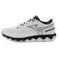 Men`s Wave Enforce Tour 2 Tennis Shoes White and Black Footwear Mizuno
