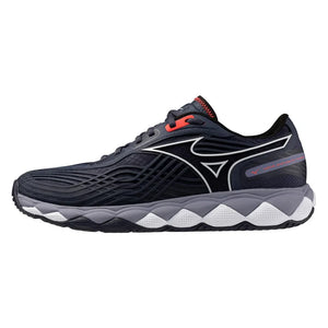 Men`s Wave Enforce Tour 2 AC Tennis Shoes Odyssey Grey and White Footwear Mizuno