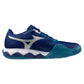 Men`s Wave Enforce Tour 2 Tennis Shoes Bellwether Blue and White Footwear Mizuno