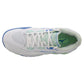 Women`s Wave Enforce Tour 2 Tennis Shoes White and Frontier Blue Footwear Mizuno