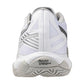 Women`s Wave Enforce Tour 2 Tennis Shoes White and Silver Footwear Mizuno