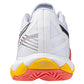 Women`s Wave Enforce Tour 2 AC Tennis Shoes White and Icelandic Blue Footwear Mizuno