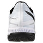 Men`s Wave Exceed Court AC Tennis Shoes White and Black Footwear Mizuno