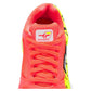 Women`s Volley Zone Pickleball Shoes Fiery Coral and White Footwear Fila