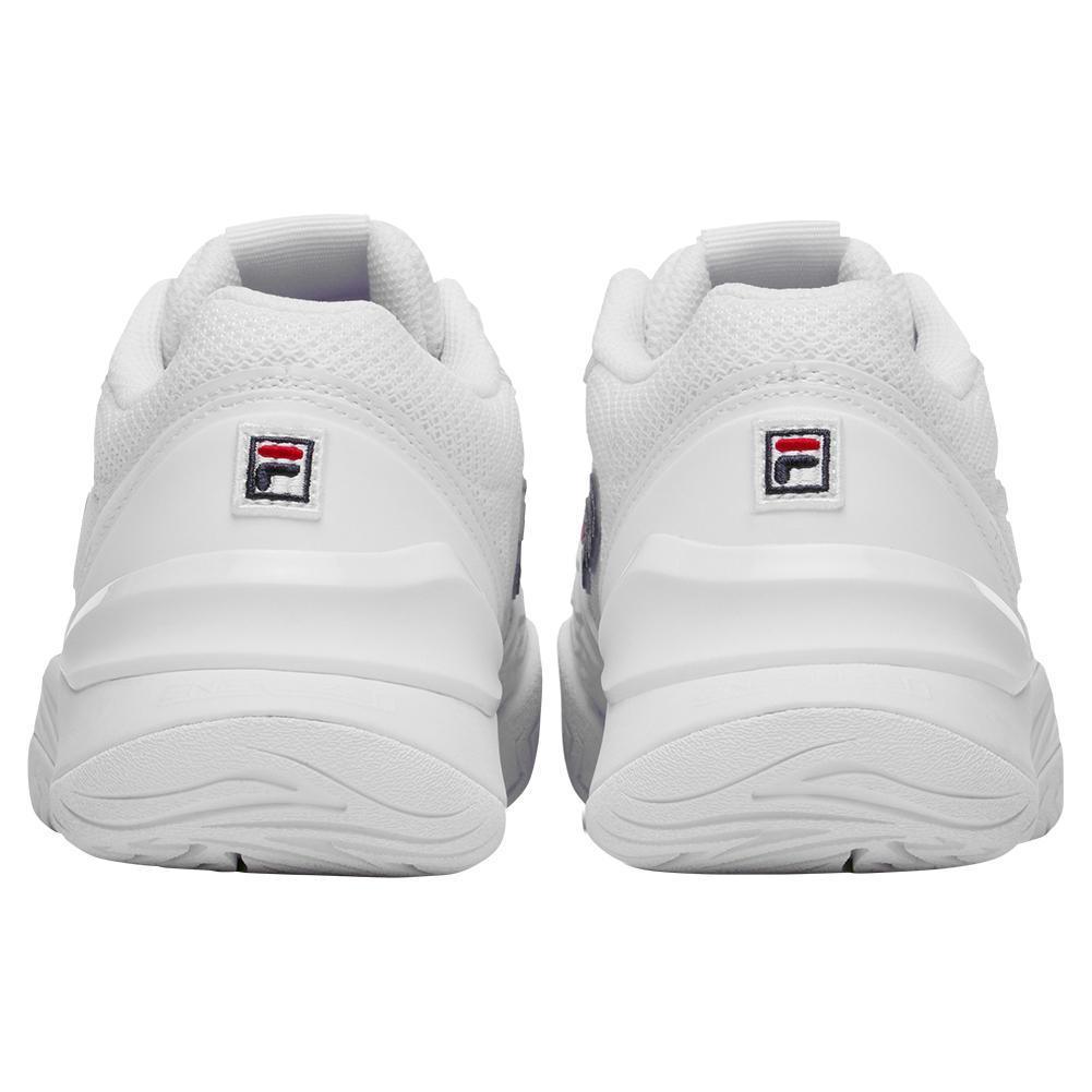 Women's Axilus 3 Tennis Shoes White and Navy Footwear Fila