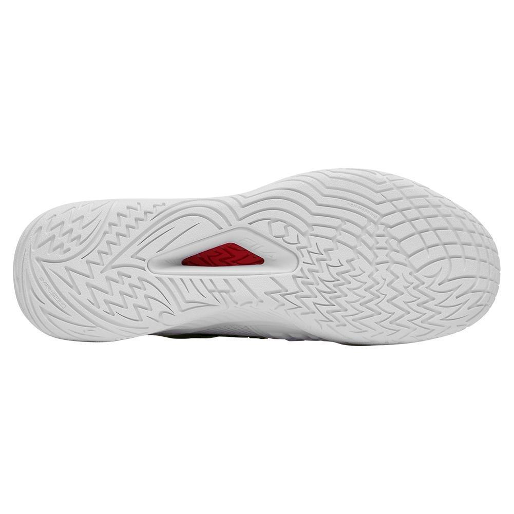 Women's Axilus 3 Tennis Shoes White and Navy Footwear Fila