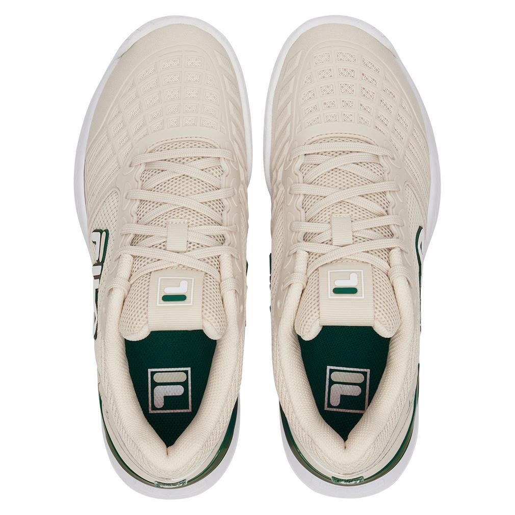Women's Axilus 3 Tennis Shoes Whitecap Gray and White Footwear Fila