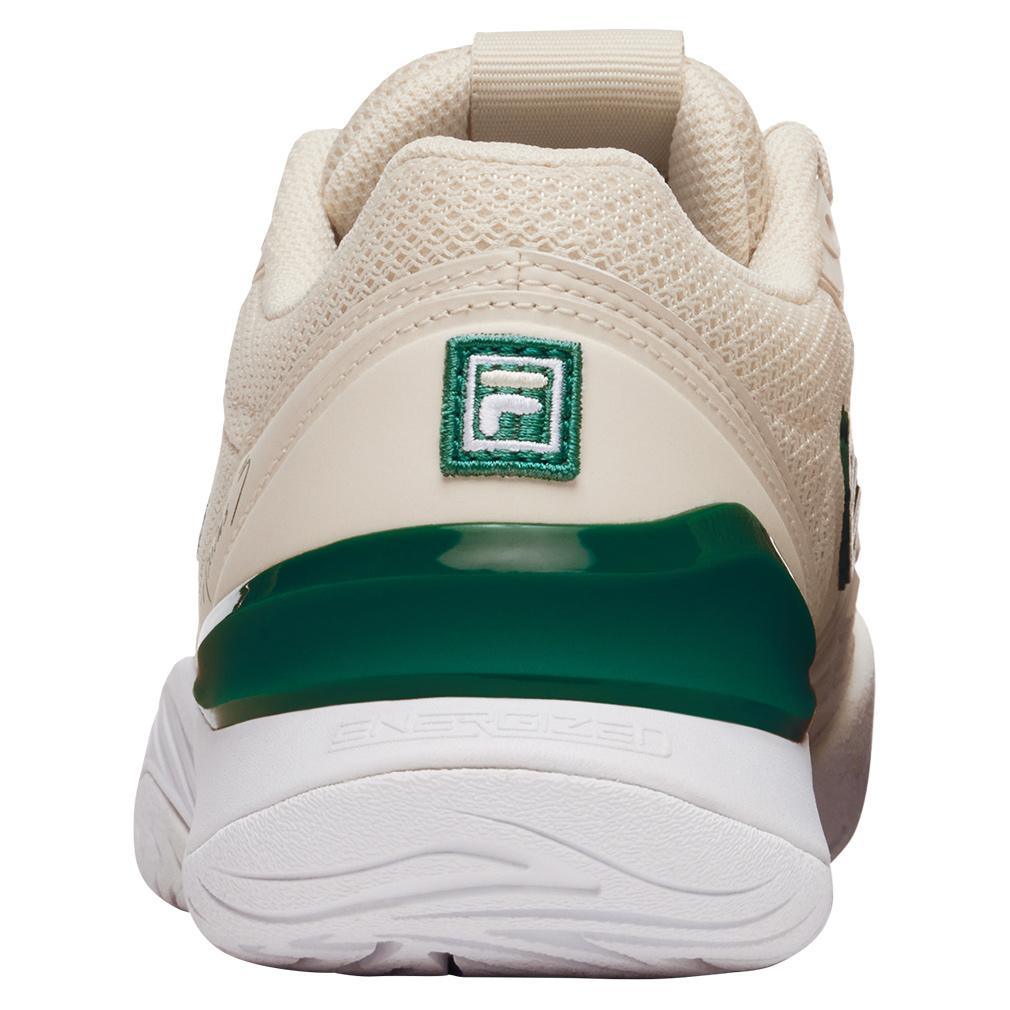 Women's Axilus 3 Tennis Shoes Whitecap Gray and White Footwear Fila