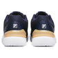 Women's Axilus 3 Tennis Shoes Navy and White Footwear Fila