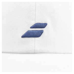 Unisex Drive Cotton Tennis Cap White and Blue Apparel Babolat