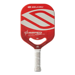 Amped Pro Epic Pickleball Paddle Red Racquets Selkirk