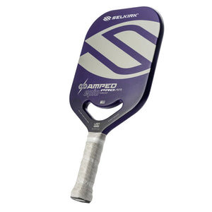 Amped Pro Epic Pickleball Paddle Purple Racquets Selkirk
