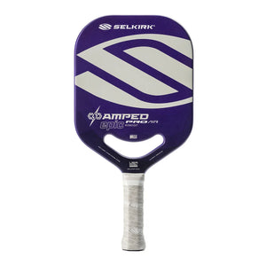 Amped Pro Epic Pickleball Paddle Purple Racquets Selkirk