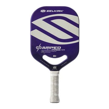 Amped Pro Epic Pickleball Paddle Purple Racquets Selkirk