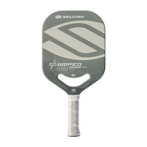 Amped Pro Epic Pickleball Paddle Silver Racquets Selkirk