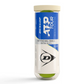 ATP Tour Extra Duty Tennis Ball Case Balls Dunlop