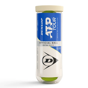 ATP Tour Extra Duty Tennis Ball Case Balls Dunlop