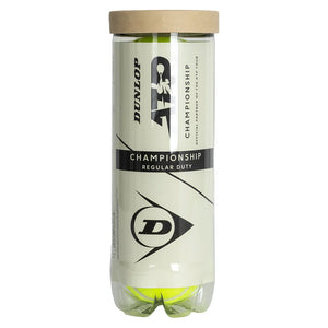 ATP Championship Regular Duty Tennis Ball Case Balls Dunlop