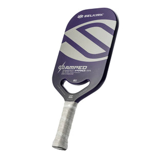 Amped Pro Invikta Pickleball Paddle Purple Racquets Selkirk