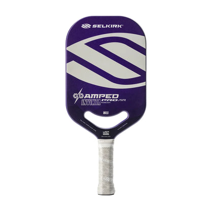 Amped Pro Invikta Pickleball Paddle Purple Racquets Selkirk