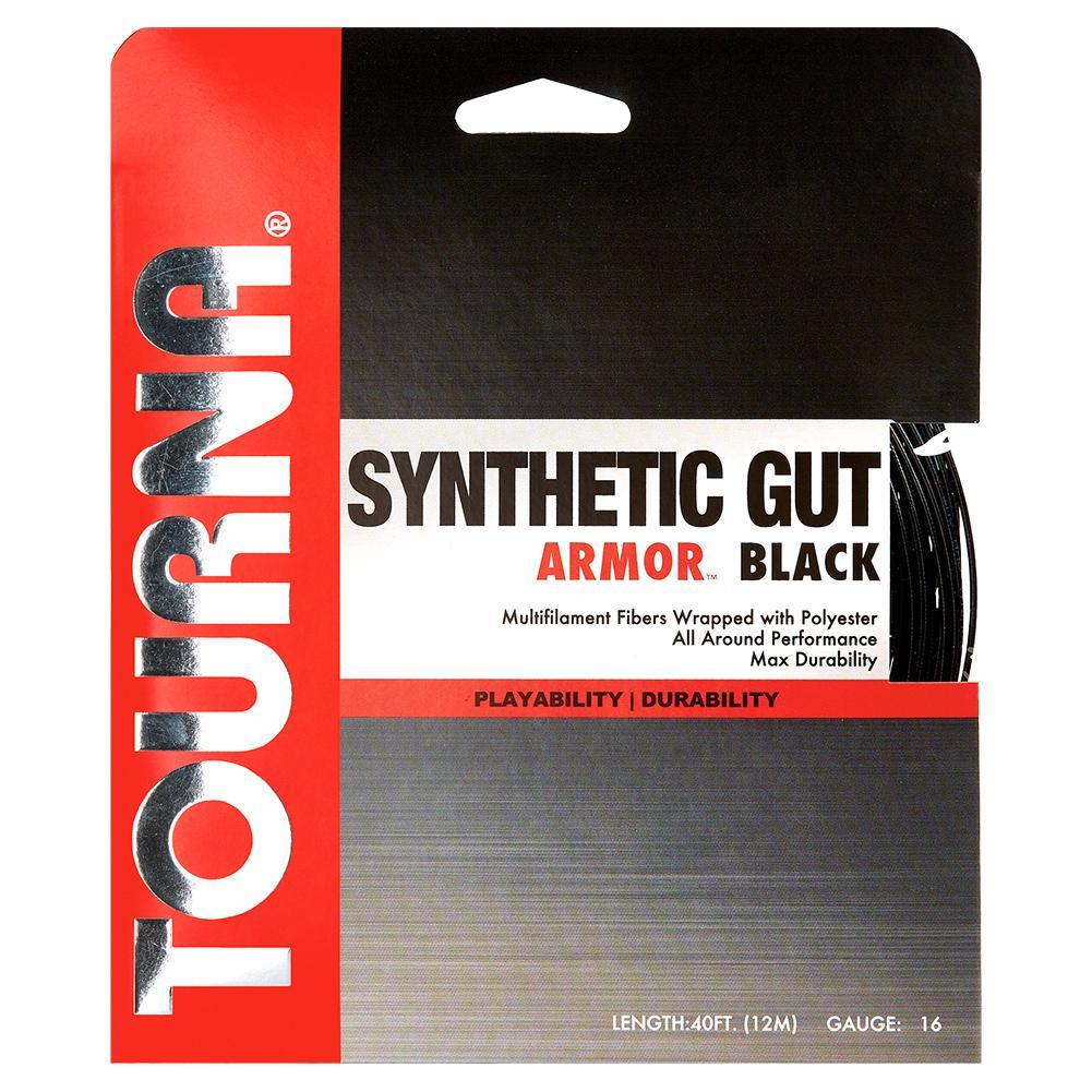 Synthetic Gut Armour Tennis String Black Strings Tourna
