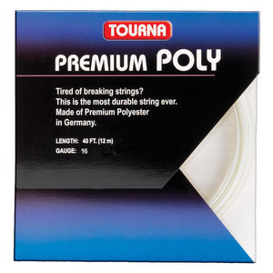 Premium Poly Tennis String Pearl Strings Tourna