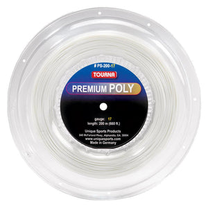 Premium Poly Tennis String Reel Pearl Strings Tourna