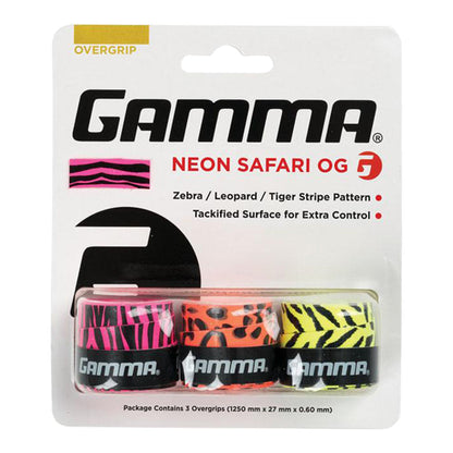 Neon Safari Tennis Overgrip Accessories Gamma