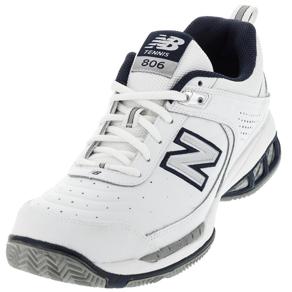 Men`s MC806 4E Width Tennis Shoes White Footwear New Balance