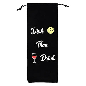 Reusable Wine Bottle Gift Bag Pickleball Accessories Racquet Inc
