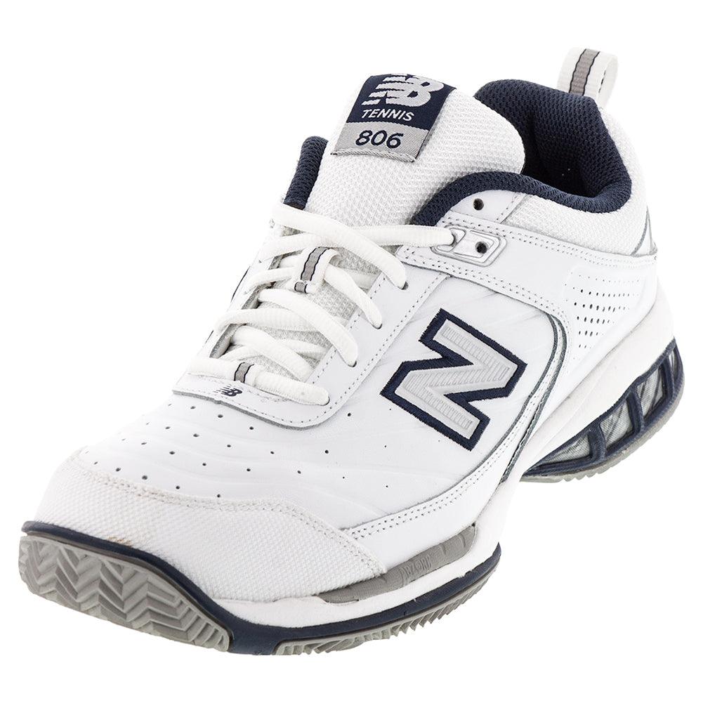 Men's MC806 2E Width Tennis Shoes White Footwear New Balance