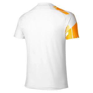 Men`s Shadow Tennis Top White Citrus Apparel Mizuno