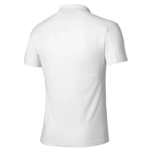 Men`s Shadow Tennis Polo White Grey Apparel Mizuno