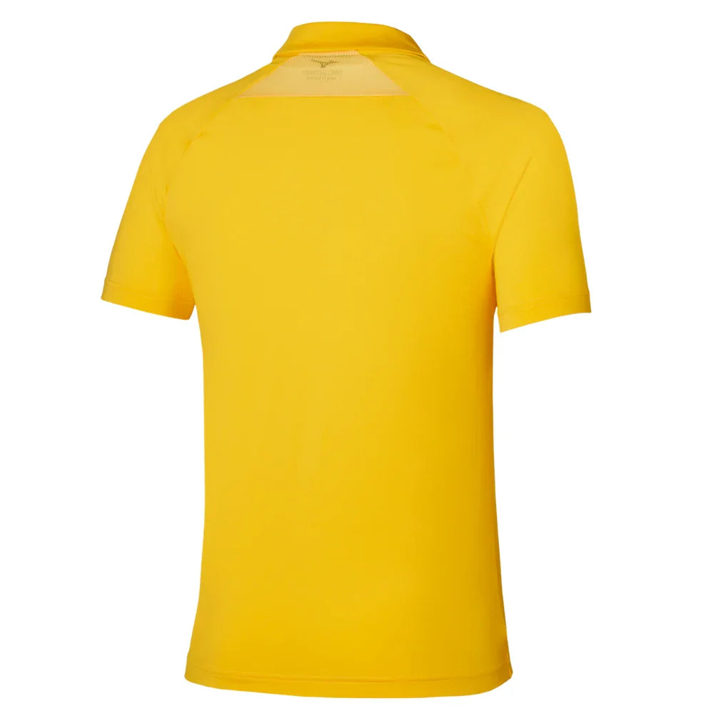 Men`s Shadow Tennis Polo Cyber Yellow Apparel Mizuno