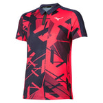 Men`s Shadow Tennis Polo Vibrant Red Apparel Mizuno