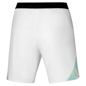 Men`s 8-inch Amplify Tennis Short White Apparel Mizuno