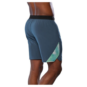 Men`s 8-inch Amplify Tennis Short Vintage Indigo Apparel Mizuno