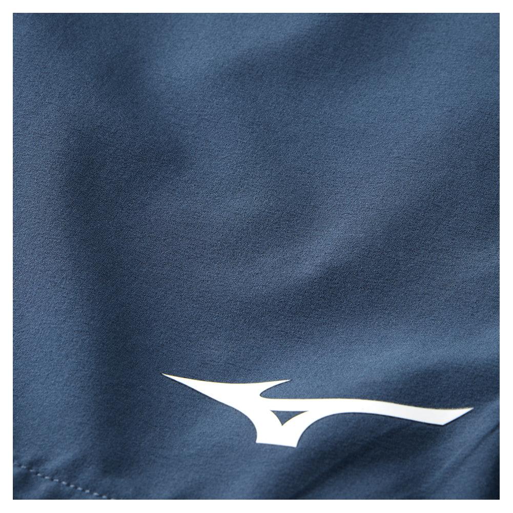 Men`s 8-inch Amplify Tennis Short Vintage Indigo Apparel Mizuno