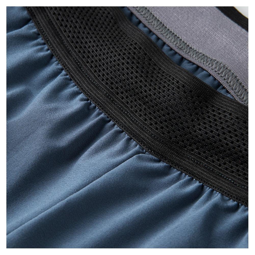 Men`s 8-inch Amplify Tennis Short Vintage Indigo Apparel Mizuno