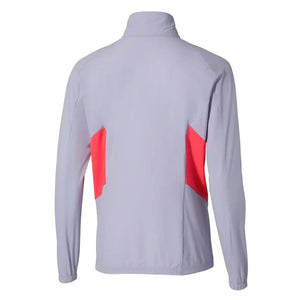 Women`s Shadow Tennis Jacket Icelandic Blue Apparel Mizuno