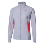 Women`s Shadow Tennis Jacket Icelandic Blue Apparel Mizuno
