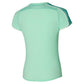 Women`s Printed Tennis Tee Bay Apparel Mizuno