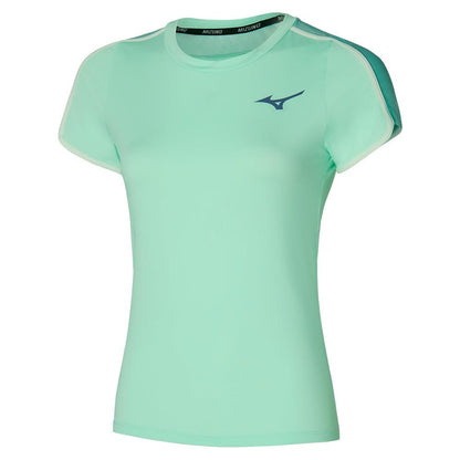 Women`s Printed Tennis Tee Bay Apparel Mizuno