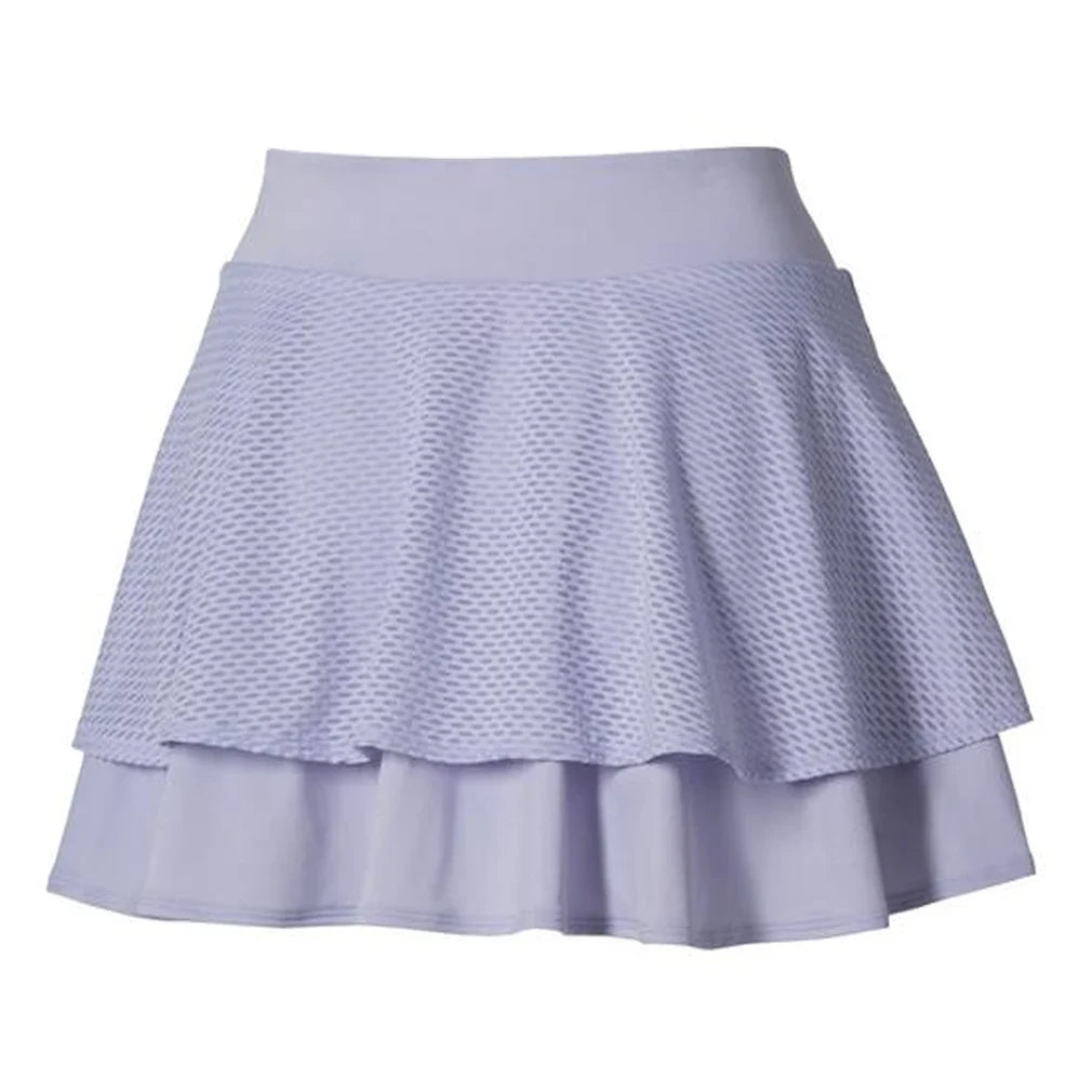 Women`s Printed Tennis Skort Icelandic Blue Apparel Mizuno