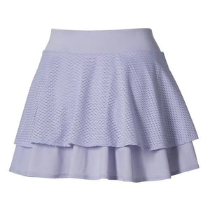 Women`s Printed Tennis Skort Icelandic Blue Apparel Mizuno