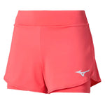 Women`s Flex Tennis Short Barely Pink Apparel Mizuno